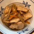Lilysuke's cooksnap of when they made ＊＊鶏むね肉で♪やわらか鶏ごぼう＊＊.