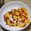 ゆか☆猫's cooksnap of when they made 【かーちゃんの味】ツナ缶オムライス.