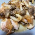 ⭐️'s cooksnap of when they made ☆簡単☆きのこと玉ねぎの和風ソースチキン.
