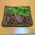hkato111's cooksnap of when they made 鳥取和牛のステーキ　バターのかほり.