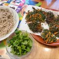 おりぼぶ's cooksnap of when they made にんじんの葉っぱは旨い！さくっと天ぷら.