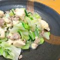 ちーまぐ's cooksnap of when they made まろやか☆キャベツと木綿の塩麹チャンプル.
