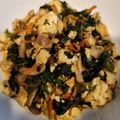 クックECV9QY☆'s cooksnap of when they made ◎豆腐＆ほうれん草　カレー風味炒め◎.
