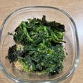☆さくえり☆'s cooksnap of when they made 春菊とのりのナムル.