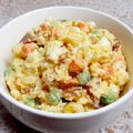 ☆★あんず姫★☆'s cooksnap of when they made リメイク残りタルタルソースでポテトサラダ.