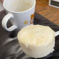 クックRE6OZS☆'s cooksnap of when they made レンジ3分　豆乳米粉はちみつぱん　BP.