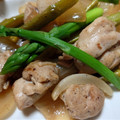 monjimari's cooksnap of when they made 鶏肉と新玉ねぎの塩炒め.