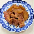 あっこ姉's cooksnap of when they made お酢で柔らか時短☆豚肩ロース大根の甘辛煮.