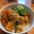ようぼんの台所's cooksnap of when they made 漬けて焼くだけ！サムギョプサル丼.