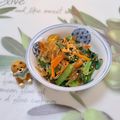 みかかめ's cooksnap of when they made ＊春雨と小松菜の中華和え＊.