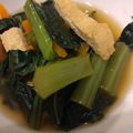 ぐみよー's cooksnap of when they made ☆小松菜と油揚げの煮浸し☆.