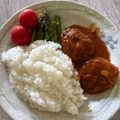はぴらん's cooksnap of when they made みんな大好き！ふわふわ煮込みハンバーグ♪.