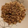 ベティ３'s cooksnap of when they made (^^)桜エビ入りひき肉ネギチャーハン♬.