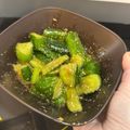 ٩(^‿^)۶'s cooksnap of when they made 居酒屋風☆やみつききゅうり.