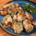 麻's cooksnap of when they made ✿鶏肉の海苔塩パン粉焼き✿.