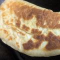 Yukico's cooksnap of when they made チーズナン～こねずにできる♪.