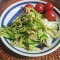 ふか谷's cooksnap of when they made 簡単付け合わせ♪ペペロンキャベツ.