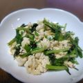 クリーピングタイム☆'s cooksnap of when they made 材料2つ♪にら豆腐.