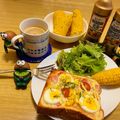 クックズボラ飯☆'s cooksnap of when they made 朝パン