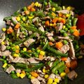 ame-ikuru's cooksnap of when they made 牛肉とインゲンの塩バター炒め.