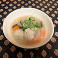 龍青空ママ's cooksnap of when they made 簡単☘️市販の鶏団子&塩麹入り味噌汁.