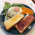 こつゆ514's cooksnap of when they made 1枚で2度楽しめるジャム食パン♫.