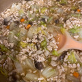 海老ふりゃ〜's cooksnap of when they made 白菜と豚挽肉のとろとろあんかけご飯☆.
