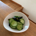 みるく茶's cooksnap of when they made ☆きゅうりとわかめの酢の物☆.