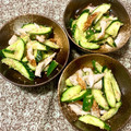 ふたごゆき's cooksnap of when they made ささっと出来る★きゅうりとちくわの和え物.
