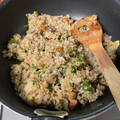 志麻さんファン's cooksnap of when they made 茄子とピーマンとソーセージの炒飯.