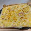 お山のエイ's cooksnap of when they made アツアツ！おまけに時短！な白菜グラタン.