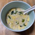 ★ゴンぎつね★'s cooksnap of when they made 即席味噌汁とオートミールで簡単おじや.
