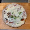 ニッシーマン's cooksnap of when they made フライパンでおもちピザ.