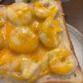 ♪えりりん♪'s cooksnap of when they made スイスの朝食☆バナナチーズトースト.