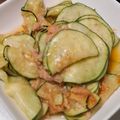 ヨシヨッシー's cooksnap of when they made ズッキーニとツナのあえもの.