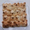 ayamihaママ's cooksnap of when they made くまちぎりパン((コツ有り)).