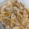 クックTS8FZI☆'s cooksnap of when they made 新玉ねぎと豚シャブレモンのさっぱり和え.