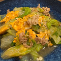ぱちぱちの日's cooksnap of when they made たっぷりレタスと豚バラの中華炒め.