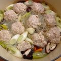 tsmitaka's cooksnap of when they made ★鶏団子入り中華風はるさめスープ★.