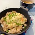 四谷わかば's cooksnap of when they made 朝食に♪簡単☆とろける♡卵チーズご飯☆.
