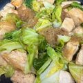 なーなちゃん's cooksnap of when they made キャベツと鶏肉と春雨のオイスター煮.