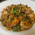 ちぃのん's cooksnap of when they made 簡単♪鶏肉としめじの玉ねぎソース和え.