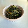 ナカのん's cooksnap of when they made 葉も食べよう☆セロリ味噌.