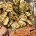 みや☆じゅん's cooksnap of when they made 揚げずにカリカリ！長芋ののりしお焼き.