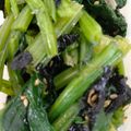 ばたみそーぱん☆'s cooksnap of when they made ほうれん草救済！海苔入りナムル☆作り置き.