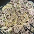 いちご帽子's cooksnap of when they made 豚塩カルビ丼.