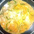 ゆか☆猫's cooksnap of when they made 新玉ねぎとピーマンの卵とじ.