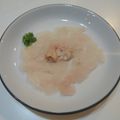 ☆雪矢☆'s cooksnap of when they made 解説丁寧♪肝和えで頂く♪カワハギの刺身♪.