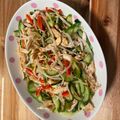 クック7QELHT☆'s cooksnap of when they made ささみともやしの中華和え.