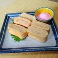 クックI7I5L1☆'s cooksnap of when they made ほんのりピンク色♡可愛い卵焼き.